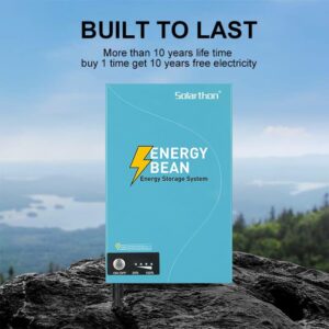 🔋 SOLARTHON ENERGY BEAN - 1KWh / 250W - BUY ONCE, USE 10 YEARS! ☀️
